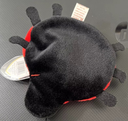 Retired 1995 Ty Beanie Baby LUCKY the Ladybug P.E Pellet 14 Spots 1993 Tag Error - Picture 12 of 16