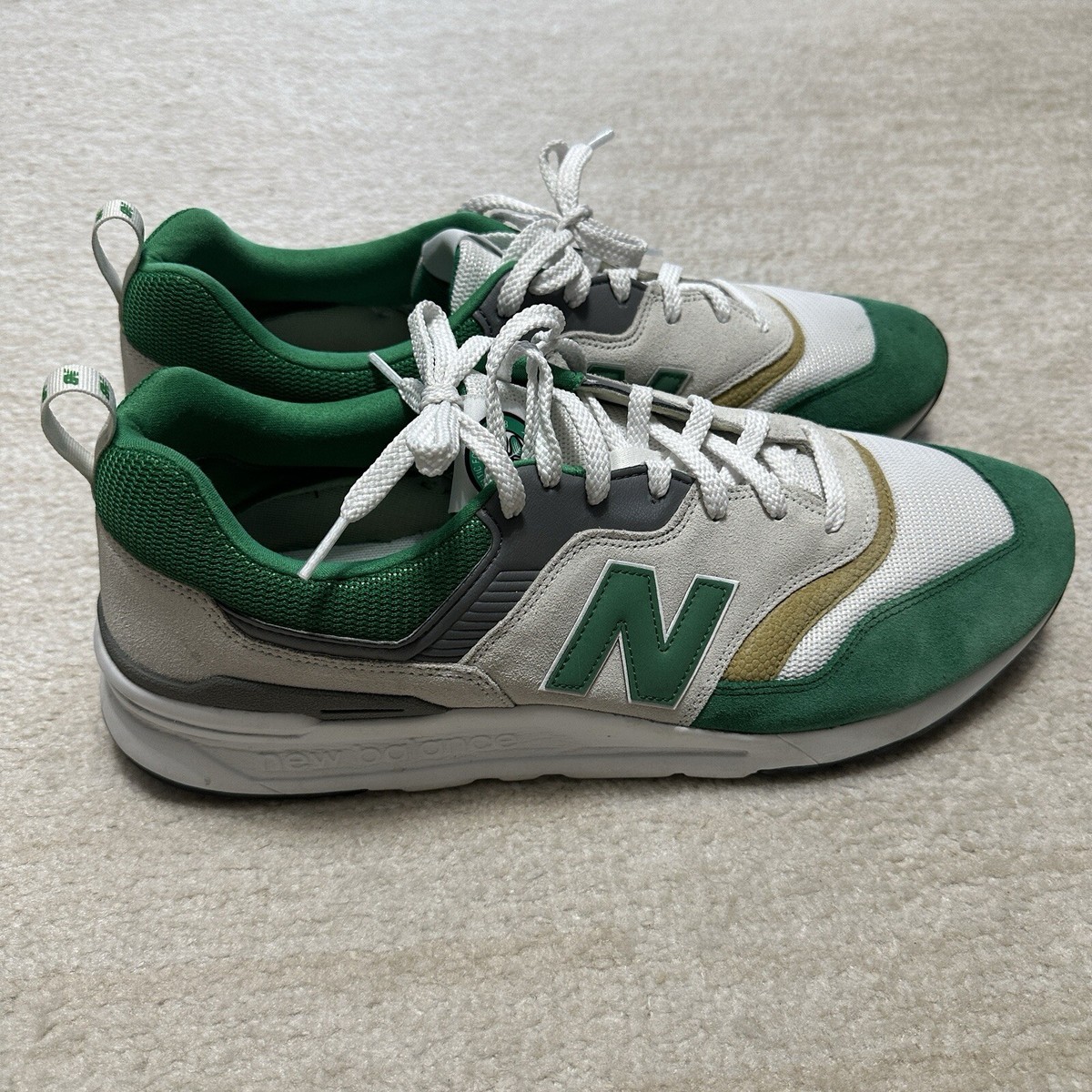 New Balance 997H Size 15 Green Celtic Football Club CM997HFF Sneakers RARE eBay