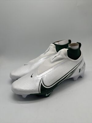 Nike Vapor Edge Pro 360 P White/Green Football Cleats CV6345  display picture 1