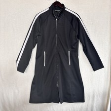 Lauren active Ralph Lauren Active Black Long Full Zip Jacket medium