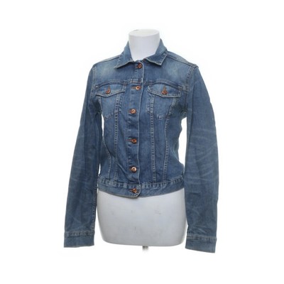 L.O.G.G by H&M, Jeansjacke, Damen, Größe: 36, Blau, Baumwolle/Elasthan #HM3
