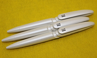 Prodir Kugelschreiber DS7 weiß 3 Stk Swiss made Pen