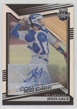 2022 Elite Extra Edition Prime Numbers A Signatures /183 Jesus Galiz Auto 14bn