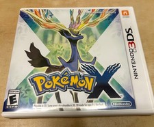Pokemon X Nintendo 3DS Authentic Case Only No Game