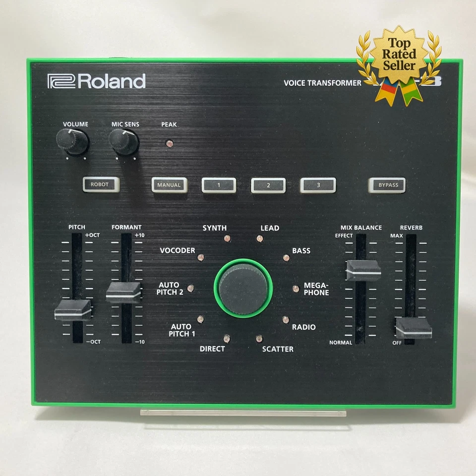 Roland AIRA VT-3 Voice Transformer Effects Processor With Adapter  In-stock - Image 3 of 4