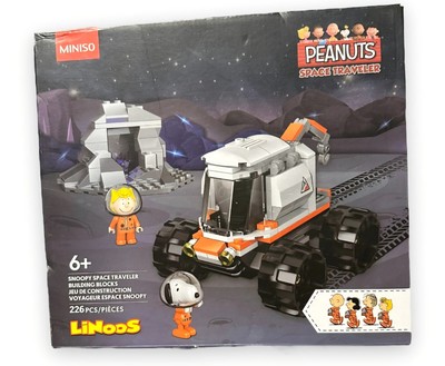 LiNoos Peanuts Snoopy Space Traveler Rover Block Set LN8018