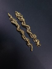 Japanese Type BIG Kurikara Dragon Menuki for Tachi Hand-Tachi, Y170