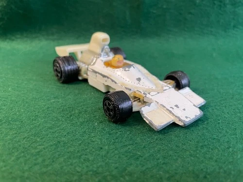 IDEAL F1 RACING CAR WHITE 1976 EA 1452 VINTAGE HONG KONG  57