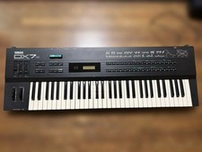 Yamaha DX7S Digital Synthesizer Keyboard Sound output confirmed AS-IS