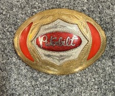 Peterbilt Trucks Belt Buckle Hand Made Engraved Western Flair