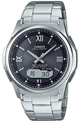 Casio Wave Ceptor WVA-M630D-1A4JF Solar Radio Men's Watch Stainless Steel Blue 