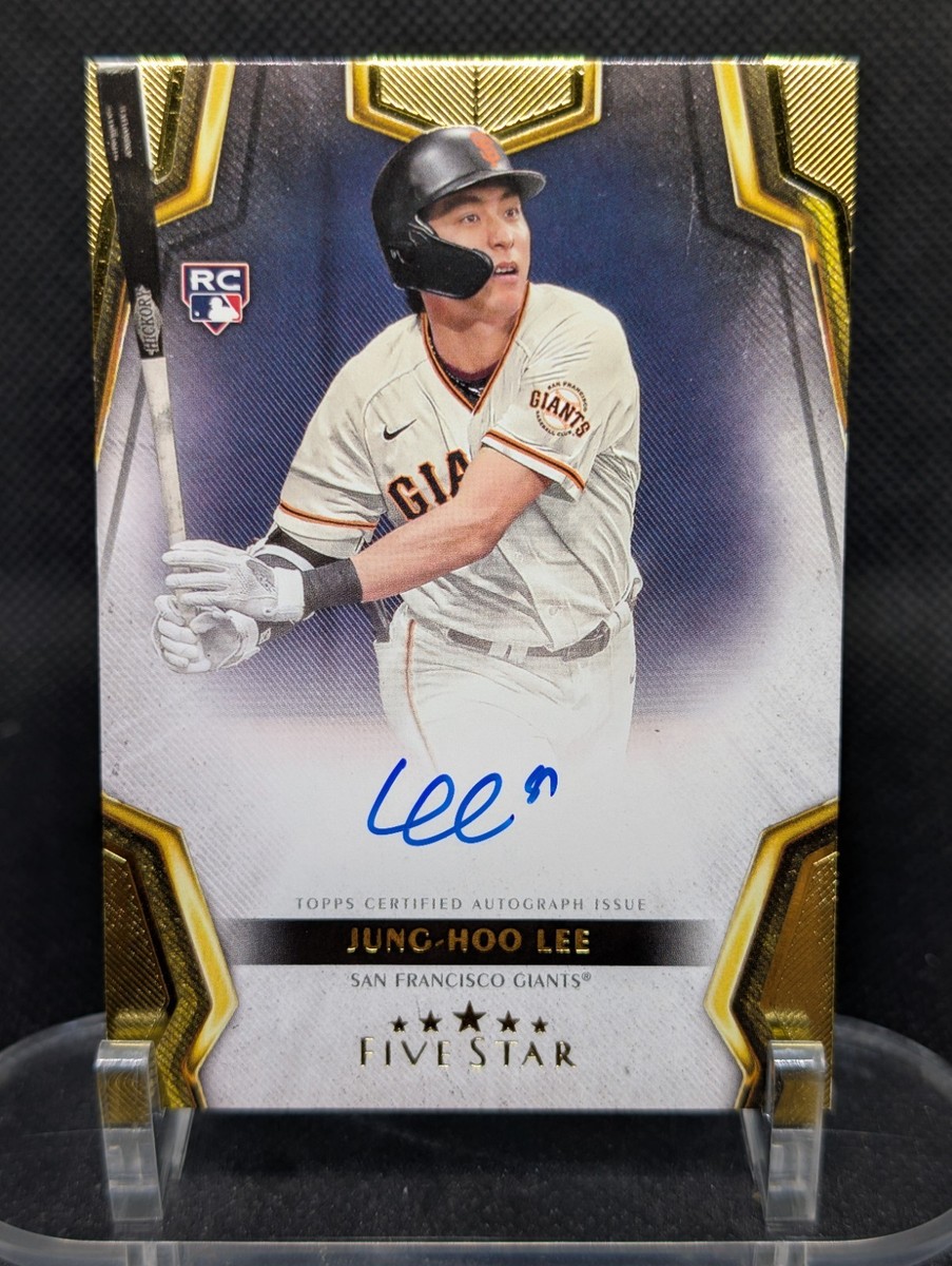 Jung Hoo Lee Auto 2024 Topps Five Star Auto Freshly Pulled SF 