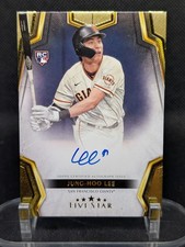 Jung Hoo Lee Auto 2024 Topps Five Star Auto Freshly Pulled SF Giants RC