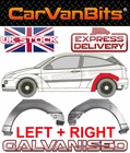 FOR FORD FOCUS MK1 98-07 3 DOOR REAR WHEEL ARCH REPAIR BODY RUST PANEL PAIR