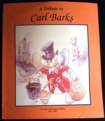 Roy E. Disney / Carl Barks Tribute 1995 Uncle Scrooge McDuck Walt Disney Legend
