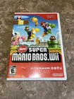New Super Mario Bros. Wii (Nintendo Wii, 2009) Game And Case