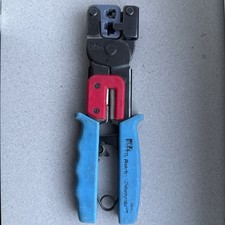 Ideal ratchet Telemaster RJ11 /RJ45 crimping tool