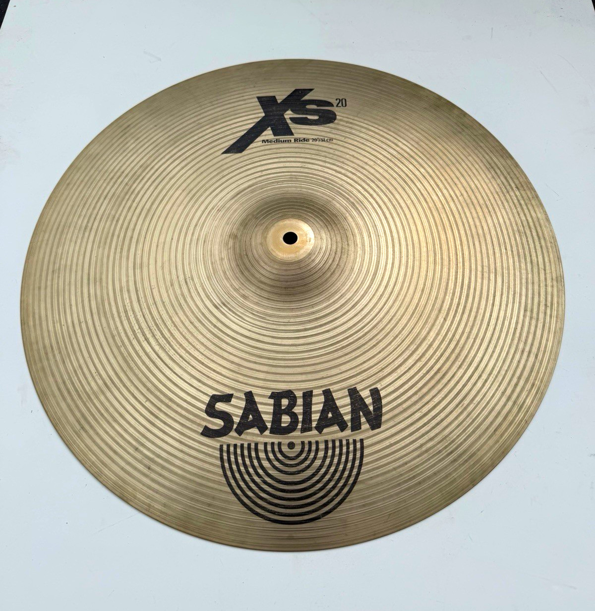 Sabian XS20 20 in Medium Ride Cymbal Ride Cymbal 1-Piece