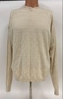 Bachrach Men's Cream Colored Silk Sweater - Size L — photo 1