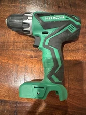 Green Hitachi DS10DFL2 12V Cordless Drill Driver 10 mm Chuck Power Tool Only Oem