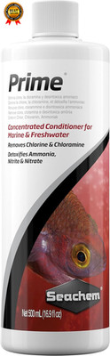 Prime Fresh and Saltwater Conditioner Chemical Remover and Detoxifier 500 Ml