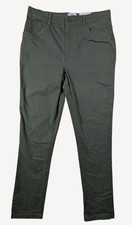 Class Club Boys Olive Green Modern Fit Stretch Pants Size 20 Adjustable Waist