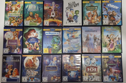 18 x DVD Walt Disney Filme Kinder Kinderfilme Paket Konvolut #10 - Bild 1 von 1