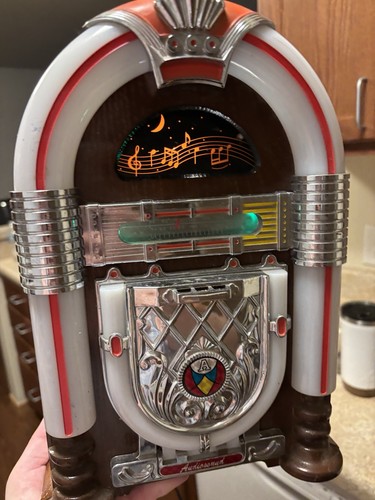 Vintage Audiosonic Jukebox AM/FM Radio Model 1939C – Works Great!A1