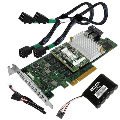 Fujitsu D3216-A13 GS2 LSI MR 9361-8i 12Gb PCIe x8 RAID Controller +MR LSICVM02 - Photo 1/4