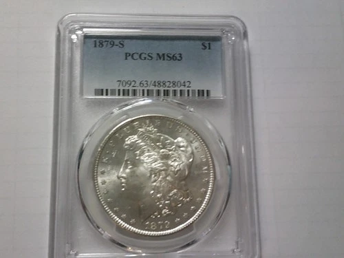 New Listing1879-S   Morgan Dollar  PCGS  MS_63  ***BLAZING***