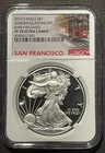 2017-S $1 SILVER AMERICAN EAGLE Congratulations Set NGC PF70 ER : Trolley :07448