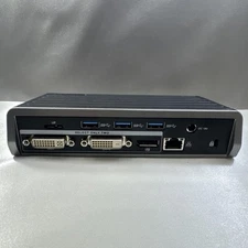 Targus DOCK130 Universal 4K Docking Station with DVI, USB, RJ-45, DP Ports "L1B"