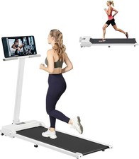 Walking Pad Treadmill Electric Foldable Underdesk Smart Running Machine +Holder
