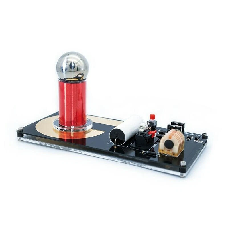 Mini Tesla Coil Artificial Lightning Generator Efficiency Scientific Experiment - Image 4 of 4