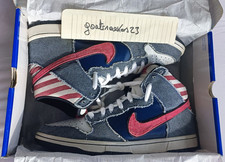 Nike Dunk High Premium SB 'Born In The USA' 2010 EU 45 OG Box CheckCheck