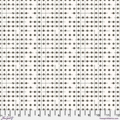 FREE SPIRIT - Stamped by Seth Apter - Dot Plot - Paper ,1/4 yard