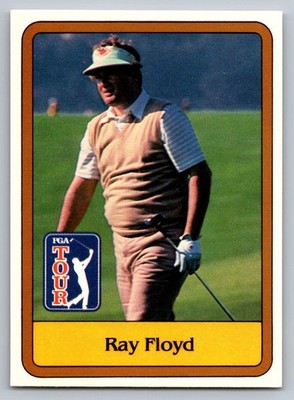 1981 DONRUSS GOLF CARD #10 RAY FLOYD