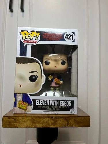 Funko Pop! Television Eleven With Eggos #421 Stranger Things 2017 Millie B Brown