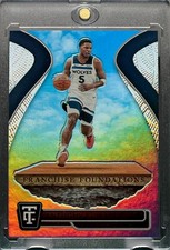 ANTHONY EDWARDS RARE HOLO INSERT REFRACTOR FOIL SPORTS CARD TIMBERWOLVES WOLVES