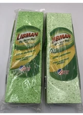 2-Pack of Genuine Libman Big Gator Mop Refill Sponges, New & Sealed