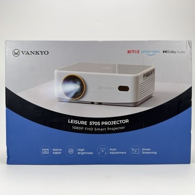 NEW Vankyo - Leisure 570S - Portable 1080P Full HD Video Projector- Dolby Audio
