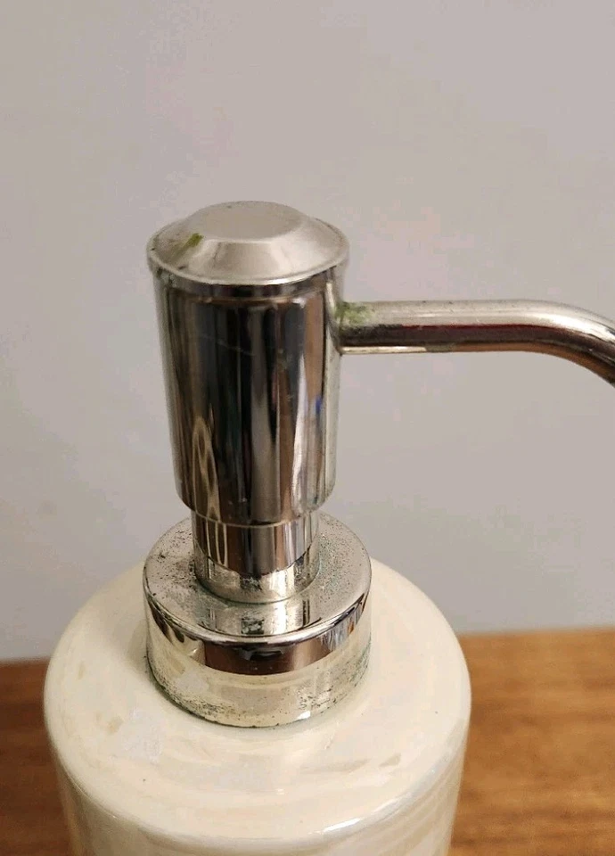 Soporte de cepillo de dientes de cerámica para baño BACOVA GUILD, dispensador de loción hojas de pavo real Foto 3 de 4