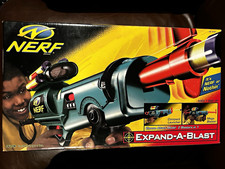 NERF Expand-A-Blast Dart Blaster in sealed bo...