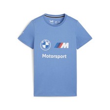 PUMA Bmw M Motorsport Essentials Logo Crew Neck Short Sleeve T-Shirt Youth Boys