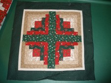 Vintage Handmade Quilted Wall Decor Signed 1987 Bobbi Strand SU160