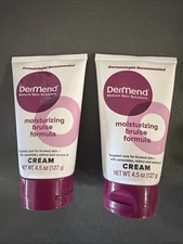 Dermend Moisturizing Bruise Formula 4.5oz Cream Pack Of 2
