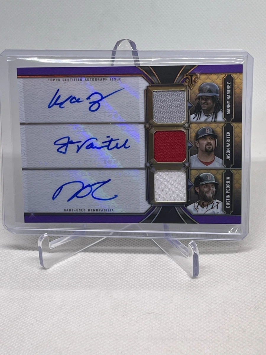 Dustin Pedroia Autograph Baseball Trading Cards for sale | eBay