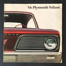 1966 Plymouth Sales Brochure Signet Convertible Valiant 100 200 Color Vintage 1966 Plymouth Sales Brochure Signet Convertible Valiant 100 200 Color Vintage