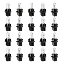 Xjvss 20 Pcs T5 17 57 86 Halogen Instrument Cluster Bulbs Kits 12v High Brightn