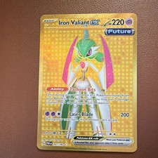 The Pokémon Company Iron Valiant ex SV04 Paradox Rift 261/182 Hyper Rare Holo on eBay